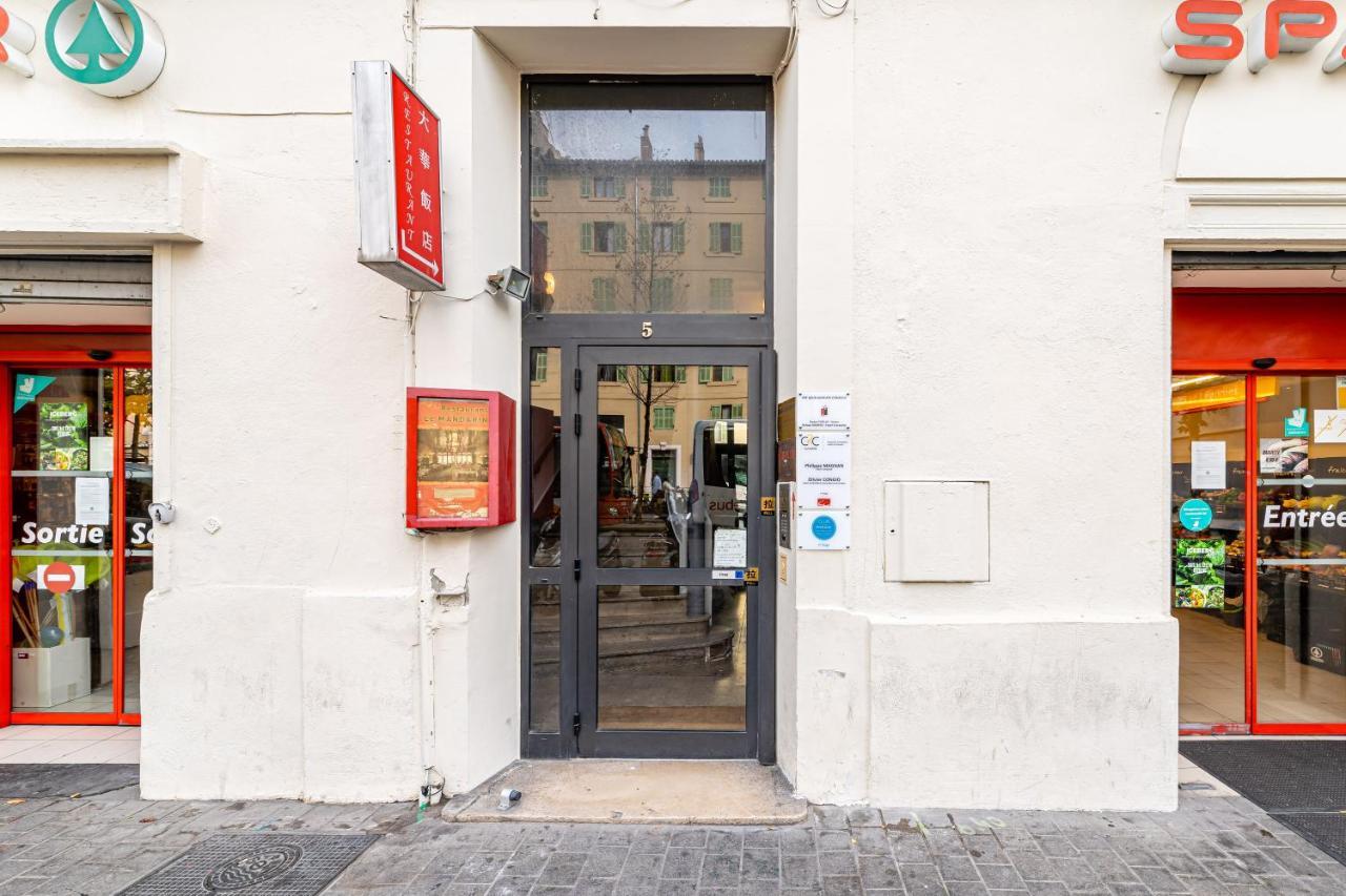 Studio Travel 24M2, 120M Vieux-Port ,Clim , Wifi ,Acces Autonome Avec Code Марсель Екстер'єр фото