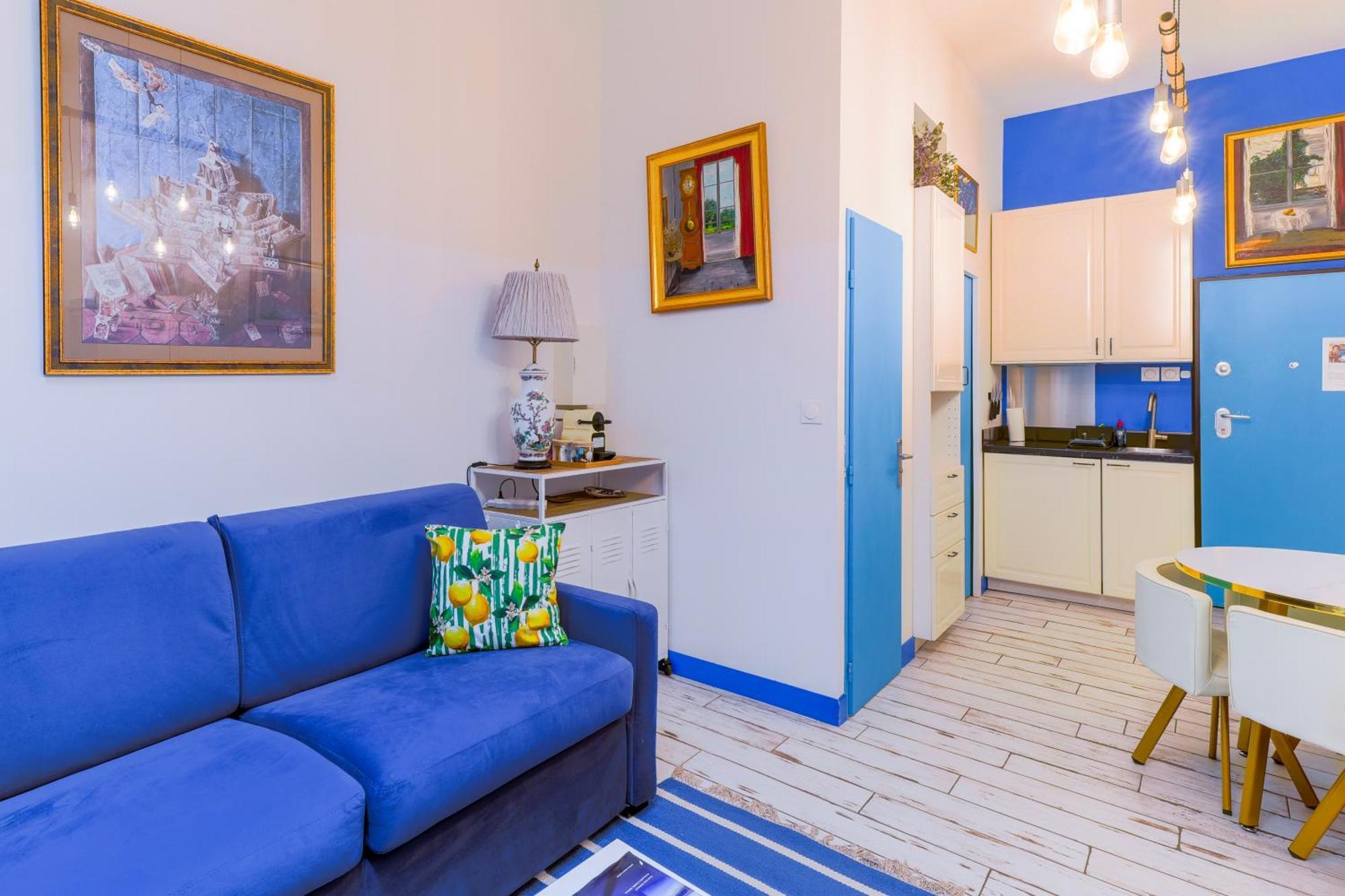Studio Travel 24M2, 120M Vieux-Port ,Clim , Wifi ,Acces Autonome Avec Code Марсель Екстер'єр фото